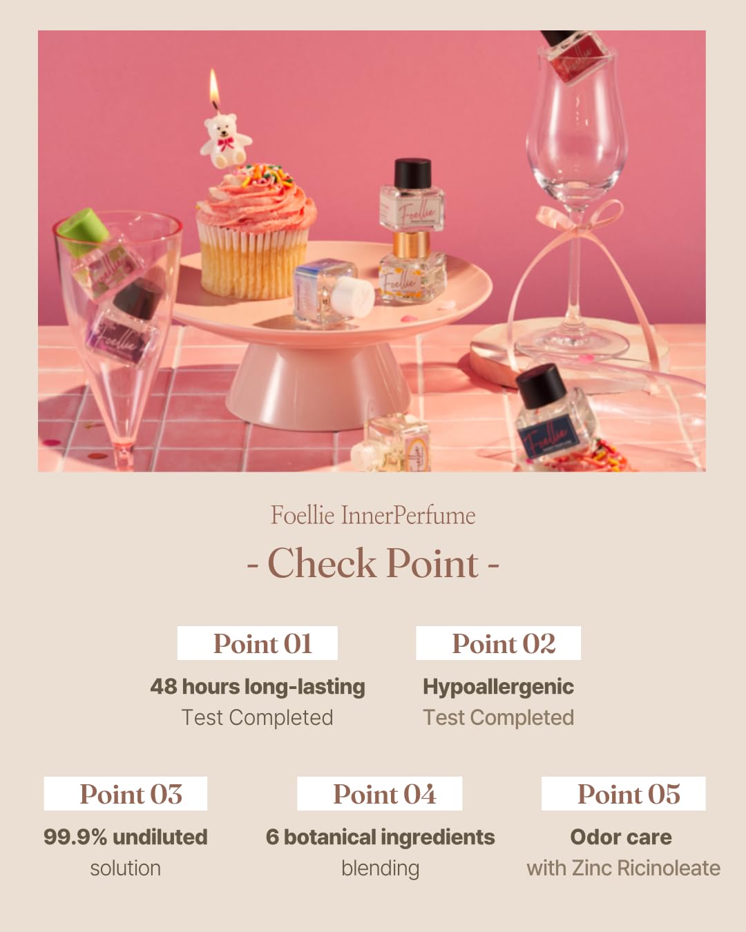 [Follie] eau de foret - Feminine Inner Beauty Perfume (for Underwear), Gentle phytoncide fragrance Scents Fragrance, 5ml(0.169 fl oz)