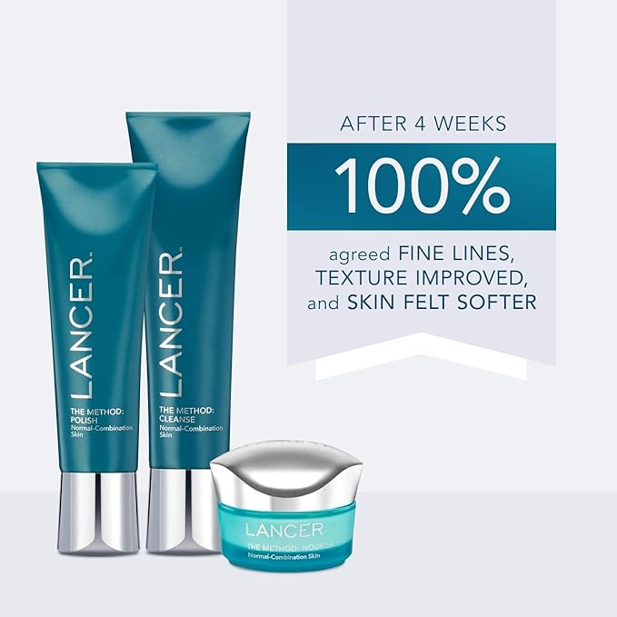 Lancer Skincare The Method: Nourish Women’s Anti-Aging Moisturizer with Hyaluronic Acid, Daily Face Moisturizer, Nourish Normal-Combination Skin, 0.75 Ounces