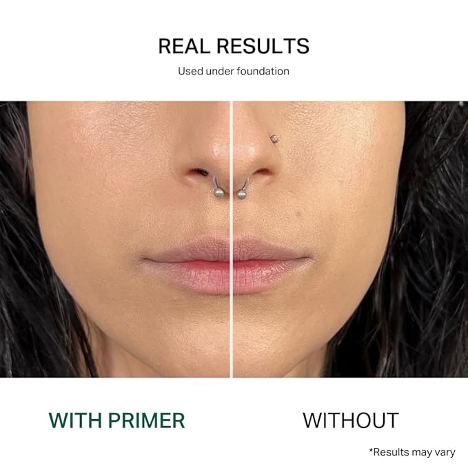 Y’OUR Pore Minimizer Velvet Veil Primer: Hydrating, Oil-Controlling & Long-Lasting; Blur Makeup for Flawless Base; Photo Finish Foundation Coverage; Brightens with Vitamins C & E. Made in USA