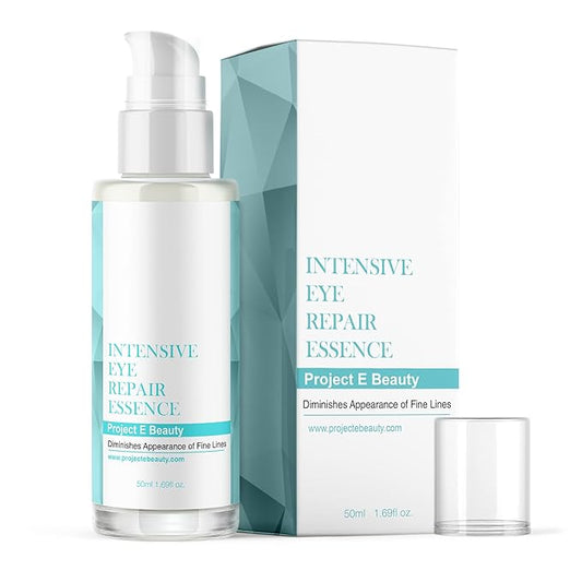 Project E Beauty Daily Skincare Routine | Gentle Cleansing | Foaming Cleanser | Moisturizing Daily | Hydrating Face Cream | Age Defender Eye Cream (Eye Essence)