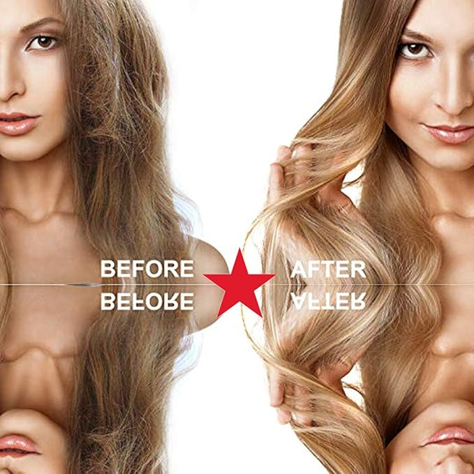 Brazilian Keratin Hair Treatment blowout Straightening Product Professional Grade Natural Organic Looking Results at Home or Salon (4oz Keratin)