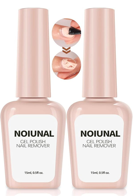 Gel Nail Polish Remover Gel Polish Remover 2 Packs Easily & Safely Professional Gel Remover For Nails in 3 Minutes No Soaking or Wrapping Gel Nail Remover 15ml