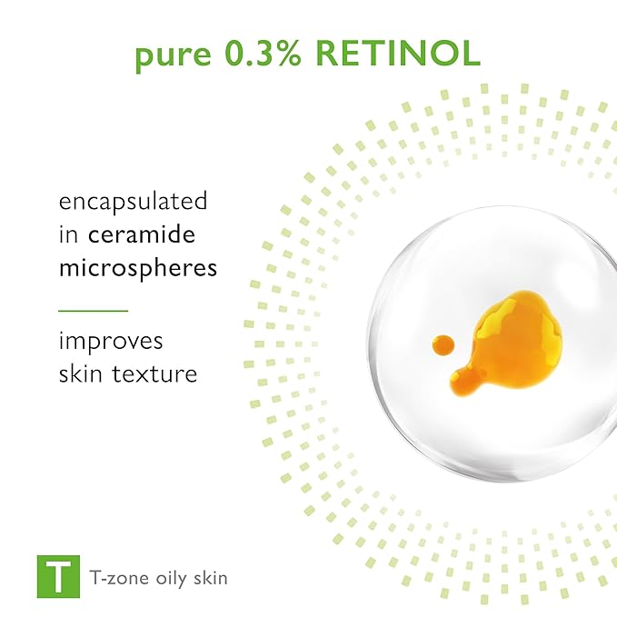Refining Retinol 0.3% Night Cream, Helps Smooth Skin, Unclog Pores and Reduce Wrinkles & Blemishes, Face Cream For Oily & Aging Skin, pureRETINOL 0.3, 1.35 fl oz