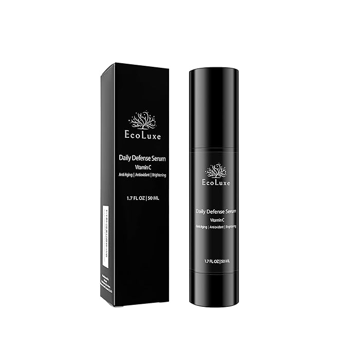 Vitamin C Face Serum – Daily Defense Brightening & Antioxidant Complex for Anti-Aging, Dark Spots & Smooth, Radiant Skin