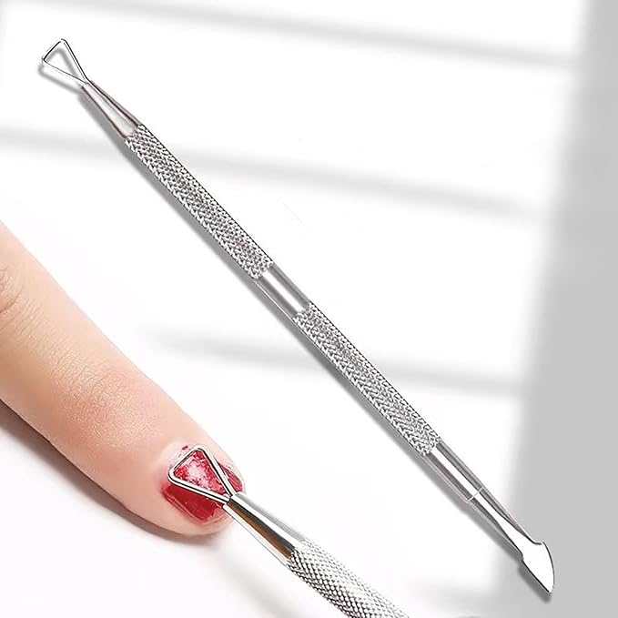 Gel Nail Polish Remover Kit with 10pcs Pink Nail Polish Remover Clips Cap, Dispenser Bottle,Gel Polish Cuticle Pusher, 400 PCS Cotton Pads, Handle Brushes, Nail File, Buffer Block