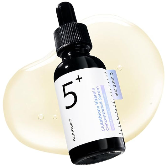 numbuzin No.5 Serum | Tranexamic Acid 4%, Niacinamide 5%, Glutathione, Vitamin C | Vitamin Concentrated Serum | Hyperpigmentation| Suitable for Sensitive Skin, Korean Skincare | 1.01 fl. oz.