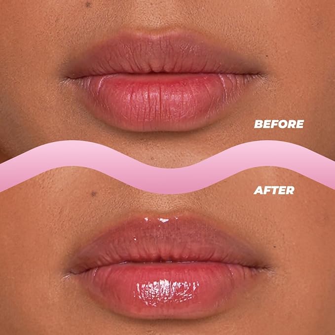 Vitamasques Lip Butter Balm Vanilla Creme, Korean Lip Balm - Peptide Lip Treatment - Lip Balm Hydrating - Light Tinted Lip balm - Made in Korea - 0.33 fl.oz