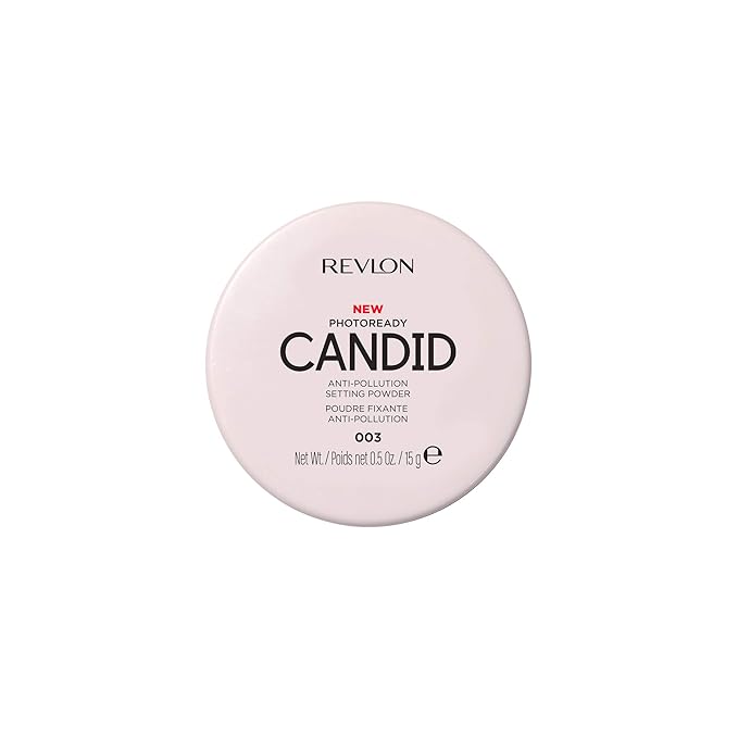 Revlon PhotoReady Candid Setting Powder, with Anti-Pollution, Antioxidant Ingredients, without Parabens, Pthalates and Fragrances; Shade 003 .34 Fluid Oz
