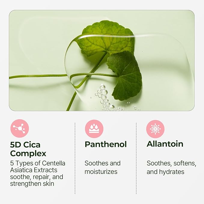 Torriden BALANCEFUL Cica Trial Kit, Gotu Kola Infused Daily Skincare Kit - 4 Step Regimen with Cleansing Gel, Toner Pad, Serum, and Cream | Vegan, Hypoallergenic Korean Skin Care