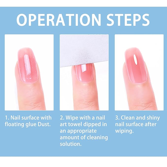 Gel Nail Cleanser,finger secret Gel Cleanser 480ML,UV LED Gel Cleanser,Nail Surface Cleanser,Nail Cleaning Solution for UV Gel Nail Polish Lacquer Nails Care