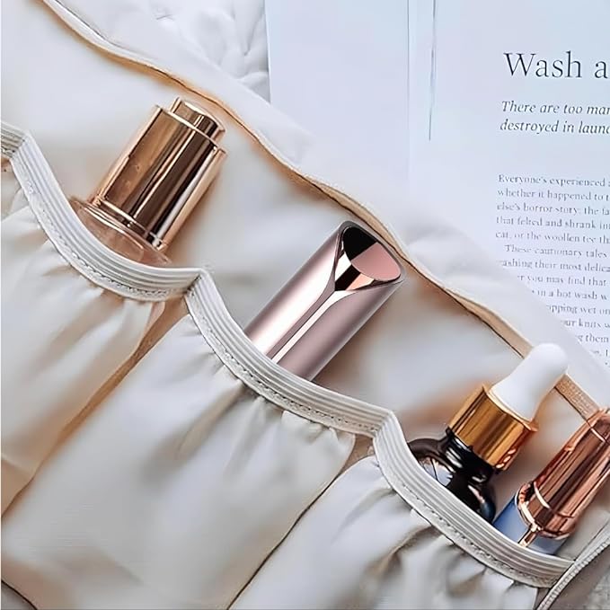 tuokiy Facial Hair Remover for Women, Face Shaver for Women, Lady Face Electric Razor for Lip, Chin, Peach Fuzz, 2 Replacement Heads and USB Rechargeable