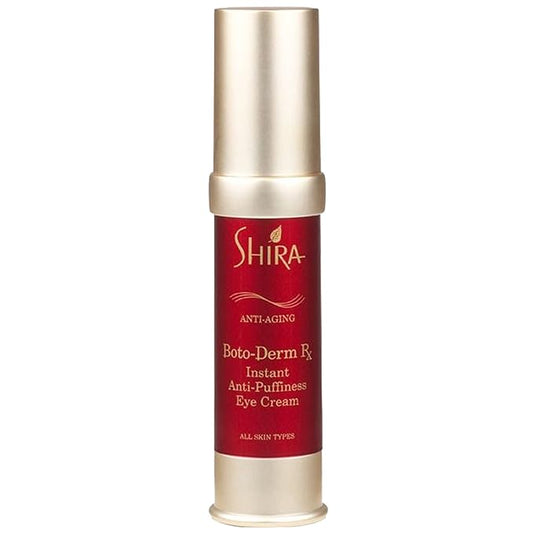 Shira Boto-Derm Rx Instant Anti-Puffiness Eye Cream- for Wrinkles Dark Circles Eye Bags Fine Lines Anti Aging And Tired-Looking Eyes. (2.2 oz.)