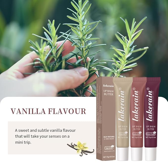 Summer Special Lip Butter Balm - Ultra-Hydrating, Nourishing Lip Care with Natural Ingredients, Shea Butter & Olive Oil, Soothes & Softens Dry Lips (#6 Pink Sugar, 1)