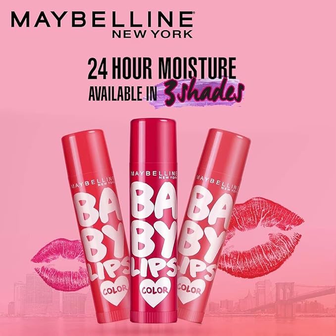 Maybelline Baby Lips Color SPF 16 Lip Balm 4.5g (Cherry Kiss)
