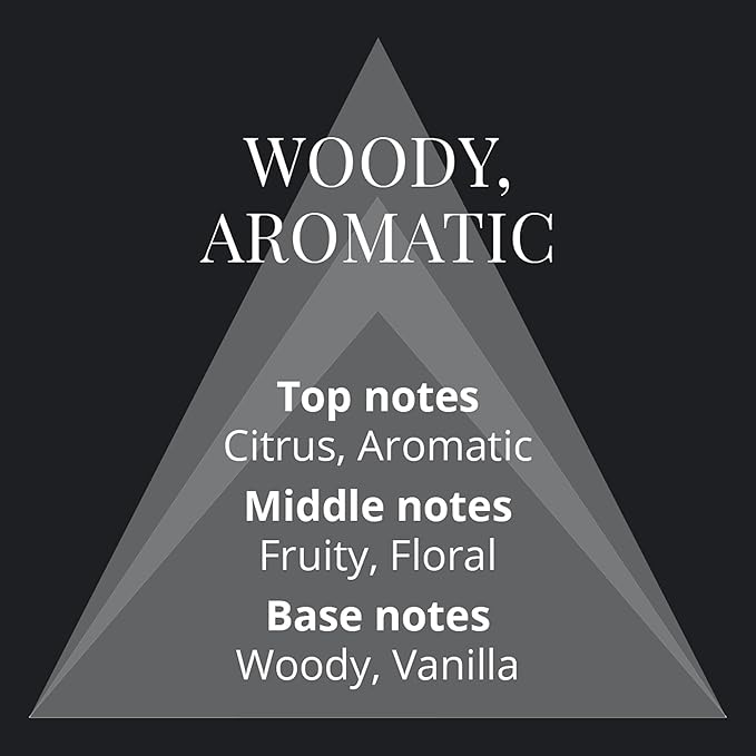 COLOUR ME Milton-Lloyd Black Homme - Eau de Parfum - Long Lasting Perfume for Men - Vanilla, Sandalwood Cologne for Men - Woody Men's Cologne - 1.7 oz