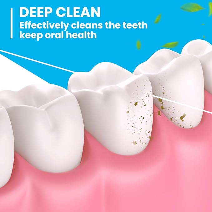 Geiserailie 72 Pack Dental Floss Bulk Mint Flavored 50m Each Travel Dental Floss Waxed Oral Care for Teeth and Gum Protection(Multicolor)