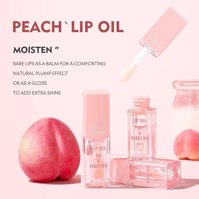 3Pcs Lip Care Set, Exfoliator Lip Sugar Scrub, Lip Mask and Plumping Lip Oil, Effectively Moisturizes Lip Clear, Repairs Dry Lips