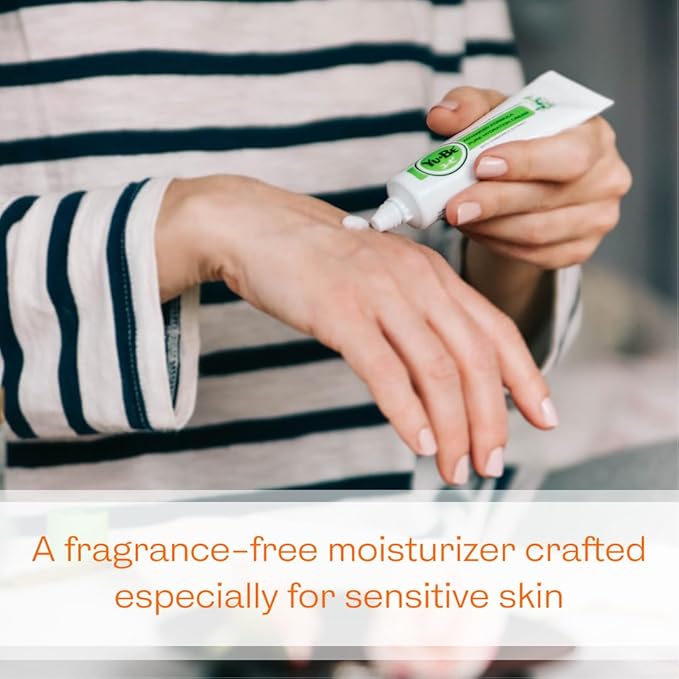 Yu-Be Advanced Formula Pure Hydration Cream Trio - Daily Oil & Fragrance Free Moisturizer to Hydrate & Soothe Sensitive Skin | Moisturizing Lotion Safe for All Skin Types & for Face, Body, & Hands