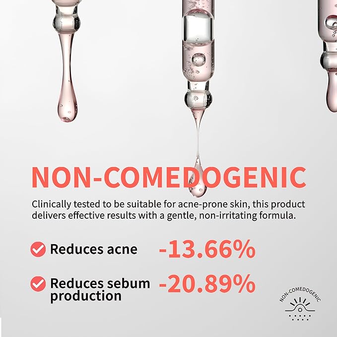 Niacinamide Serum Dark Spot Corrector with Fermented Strawberry Juice – Hydrating Brightening Face for Women, Korean Glass Skin Skincare with Sebum Control, Radiance, Blemish Correction