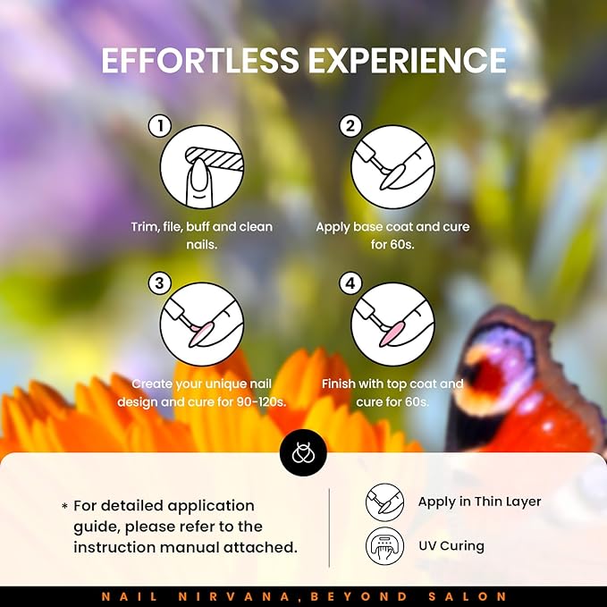 Beetles Cat Eye Gel Nail Polish Set, 15 Colors Gel Polish Nail Kit, Orange Glitter Purple White Blue Sparkle Uv Gel with Base & Top Coat & 3D Silicone Mold Nail Art for Decoration