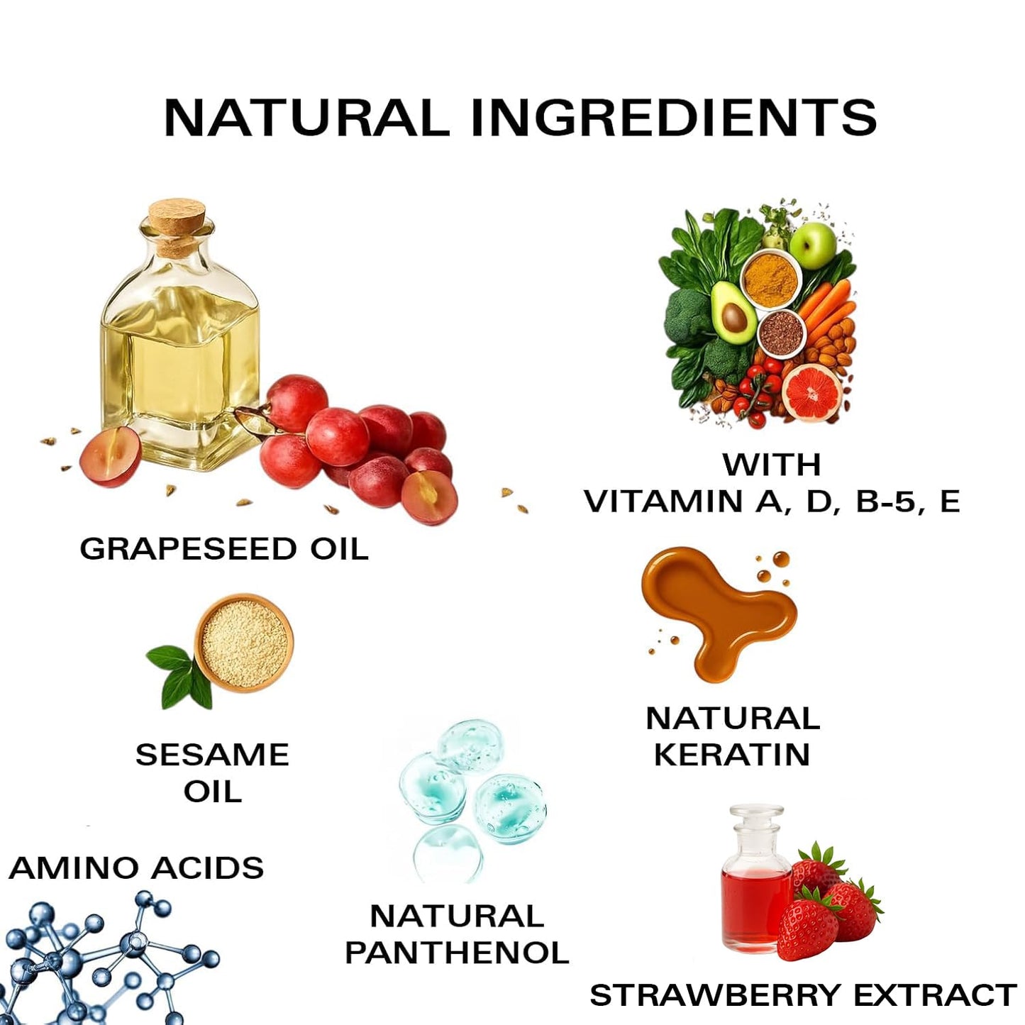 Cuticle Oil Pen - Strawberry Scent, Vitamin E Nail Strengthener and Growth Serum for Nail Care, Nourishing and Hydrating Formula for Healthier, Stronger Nails