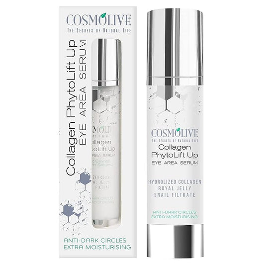 Eye Cream for Dark Circles and Puffiness - Rapid Reduction Under Eye Care Collagen Treatment Serum 1.7 oz