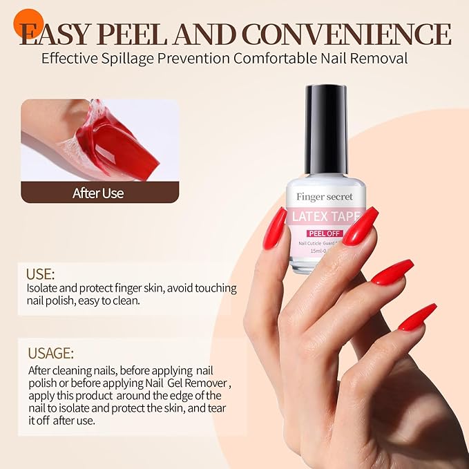 Gel Nail Polish Remover (1pcs, Gel Nail Polish Remover Set)