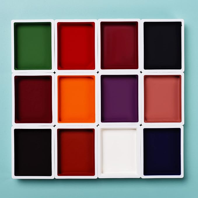 Alcohol Palette Refill Pans - FX Colors - Prime Red