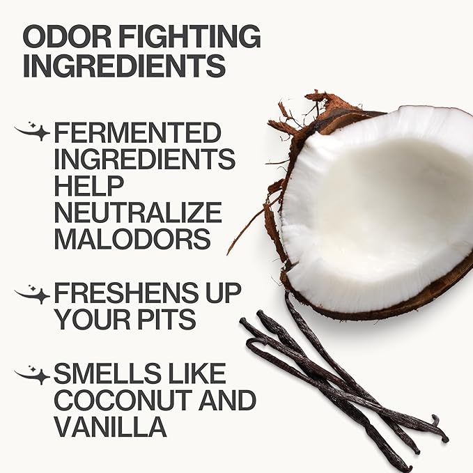 Pacifica Beauty Coconut Milk & Essential Oils Underarm Deodorant Wipes, Helps Remove Odor, Aluminum-Free, Vegan & Cruelty-Free, 30 Wipes (2-Pack)