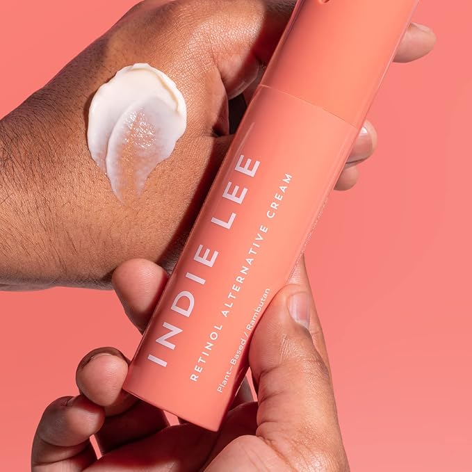 Indie Lee Retinol Alternative Refill - Rambutan & Paracress Anti Aging Cream for Fine Lines and Wrinkles - Natural Retinol Cream & Face Tightening and Lifting Moisturizer (45ml)