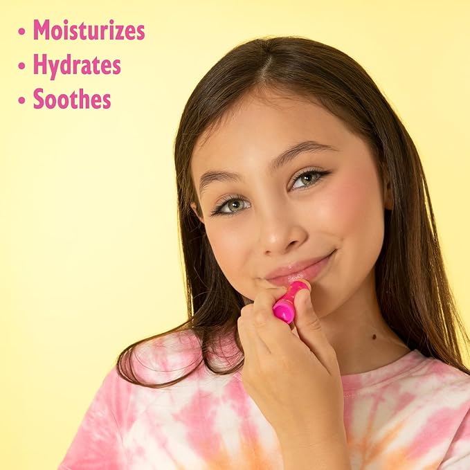 Lip Smacker Easter Kitty Lippy Pal Lip Gloss, Moisturizing & Hydrating, Fun & Collectible Gift for All Ages - Sweet Kiwi