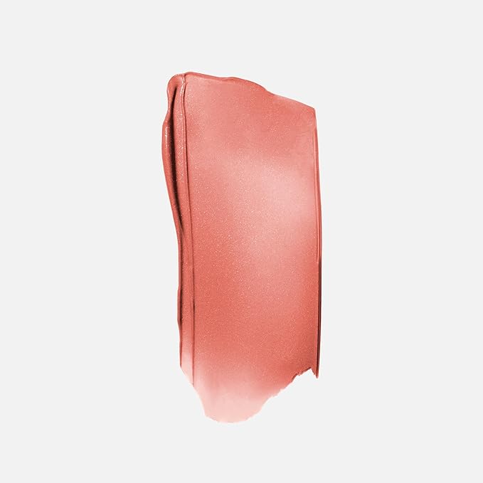 Saie Dew Blush - Lightweight Liquid Blush with a Blendable + Buildable Cream Finish - Dewy Cheek Tint with Doe Foot Wand Makeup Applicator - Bright Coral Blush - Poppy (.40 oz)