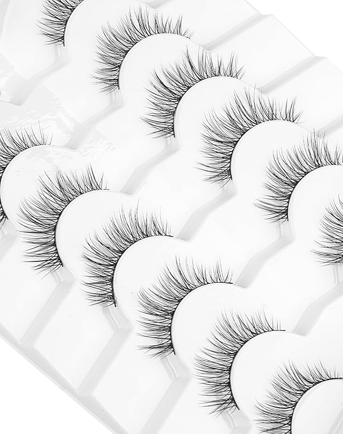 Natural Lashes Natural Eyelashes Short Eyelashes Natural Look False Eyelashes Wispy Eye Lashes Small Lashes Fake Lashes K28