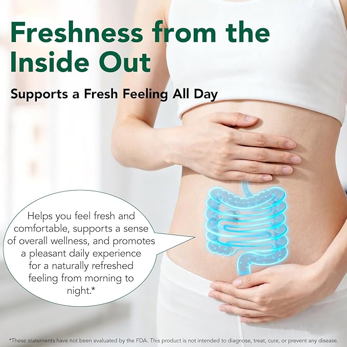 Body Deodorizing Supplement,Chlorophyll Capsules for Body Odor, Fresh Breath,Chlorophyll Capsules Supports Immunity and Digestion,for Men & Women,Vegan(120 Caps)