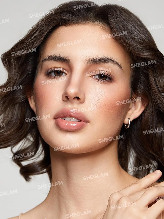 SHEGLAM 2 In 1 Dual Head Cream Contour Highlighter Stick Highly Pigmented Face Bronzer Makeup - Pearl & Sand