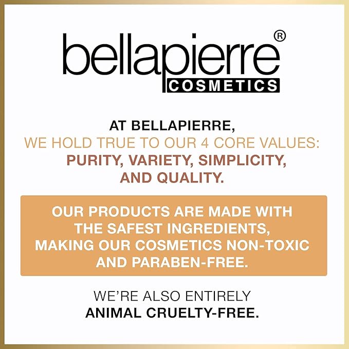 bellapierre Get Started Kit | Includes 2 Mineral Foundations, 1 Blush, & 1 Bronzer | Mineral Makeup Essentials | Non-Toxic and Paraben Free | Oil and Cruelty Free | Long Lasting Formulas – Deep