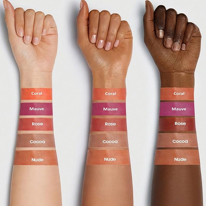 Peel Off Lip Liner Stain - Non-Stick Cup Lip Comfortable Vivid Color Peel Lip Stain Transfer-Proof & Long - Wear, Create Beauty & Charming Lip Makeup For All Skin Types with All-Day (#03 Rose)
