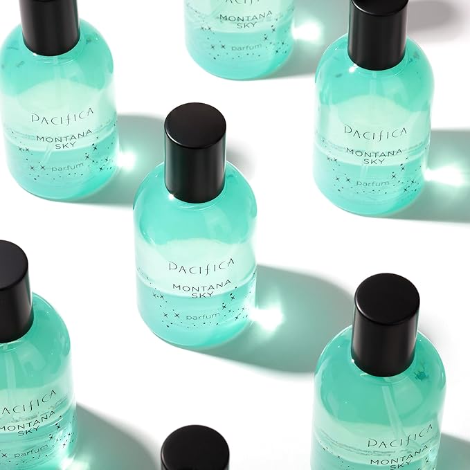 Pacifica Montana Sky Spray Perfume – Clean Vegan Fragrance for Women with Cedarwood & Sage – Grounding Earthy Woodsy Scent w/Cedarwood, Black Pepper, Sage, Cruelty-Free & Long-Lasting, 2 fl oz