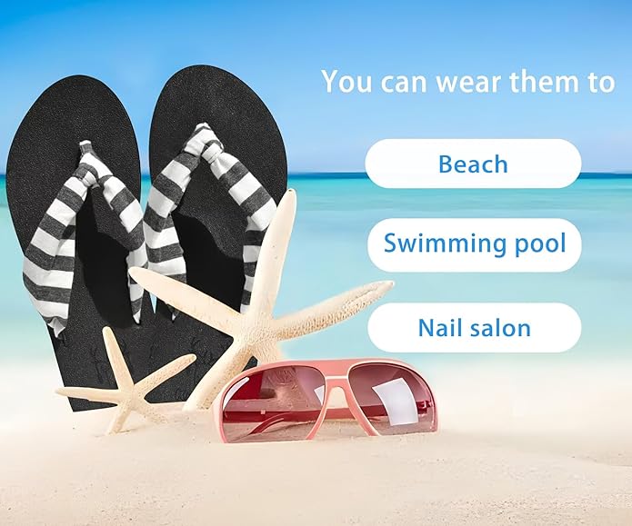 KuaiLu Womens Dressy Sandals Arch Support Yoga Mat Walking Cross Slides Ladies Slip on Orthotic Travel Outfits Slippers Cushion Comfortable