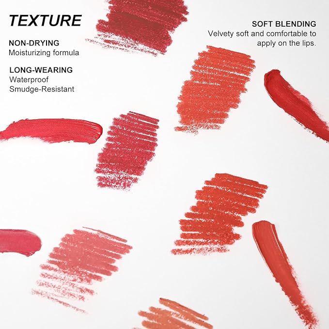 YOUNG VISION Liquid Lipstick & Lip liner Combo Set, Matte Lip Contour Kit - Durable, Waterproof, Kit de Labios Matte for Lasting Definition…