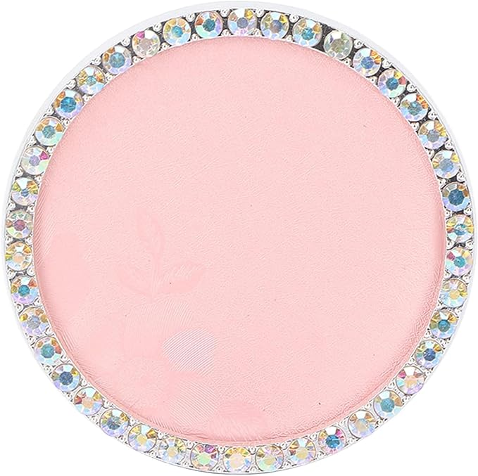 Nail Art Palette, Nail Charm Display Stand Painting Color Mixing Tray Makeup Mixing Plate, Pink