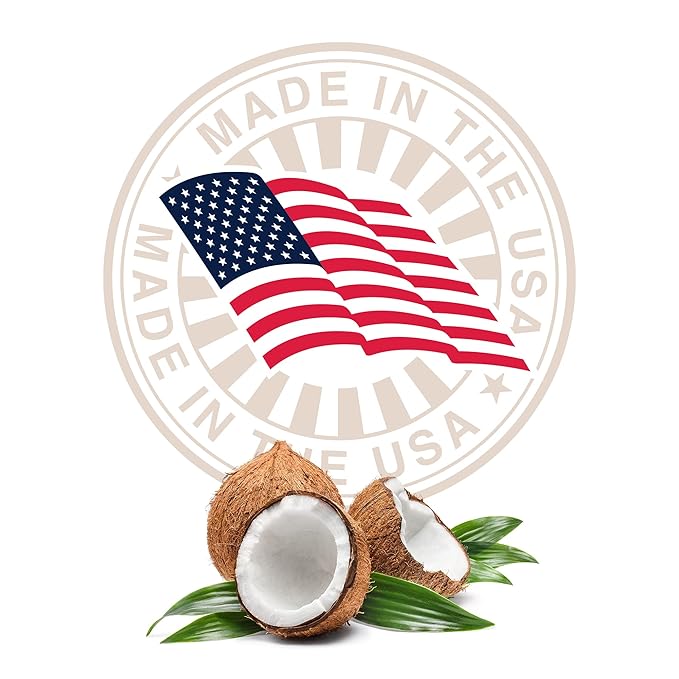 Organic Lip Balm With Coconut Oil | Handmade In the USA | Sweet Tangerine 4-Pack | Natural Lip Balm | Coconut Oil Lip Balm for Dry & Cracked Lips | Beeswax Lip Balm | 4 Lip Balm Pack