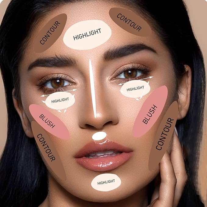 Liquid Blush Beauty Stick, Matte Face Blush with Cushion Applicator Easy to Blend Smooth Natural Silky Smooth Creamy Liquid Blush Wand Facial Blush Makeup Stick(#03 Pink)