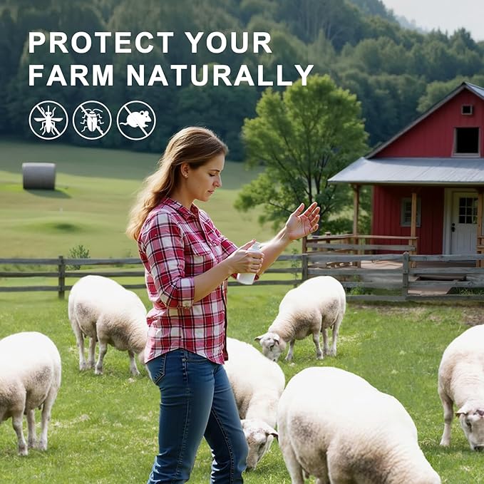 HIQILI Peppermint Essential Oil 32oz 100% Pure Natural Aromatic Oil for Freshening Air, Hair Care, DIY Soap, SPA & Home Use