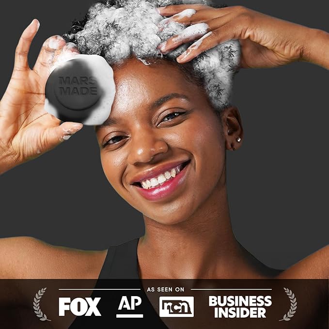 Charcoal Shampoo Bar 2.0 - Hydrating & Moisturizing Natural Hair Soap Bar Shampoo for Excess Oil Build-Up & Scalp Nourishment - Bathing Soap Solid Shampoo for All Hair Types (120g, 4.23oz)