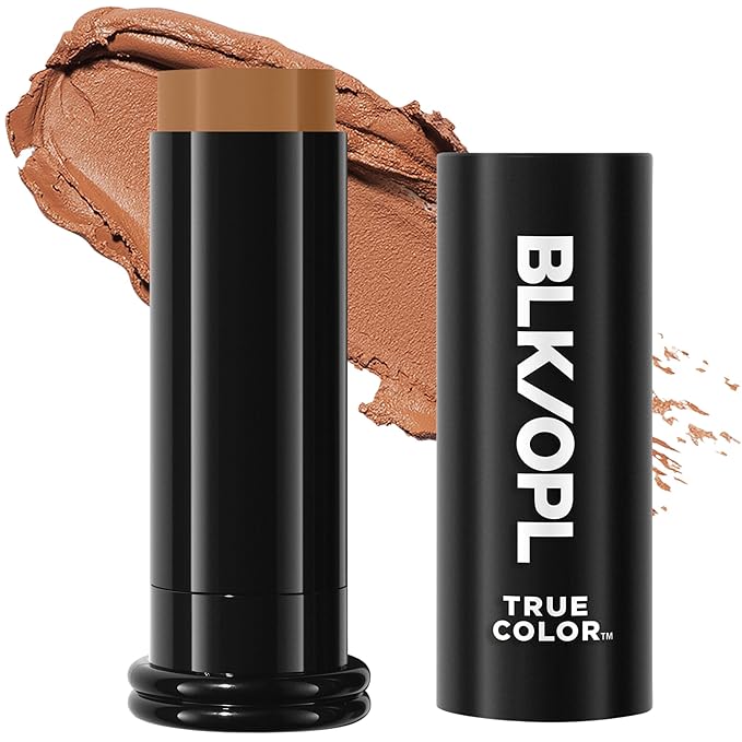 BLK/OPL Skin Perfecting Foundation Stick, SPF 15 Buildable & Blendable Face Foundation Makeup with Matte Finish - Full Coverage, Color Correcting & Sculpting - Hypoallergenic (Beautiful Bronze)
