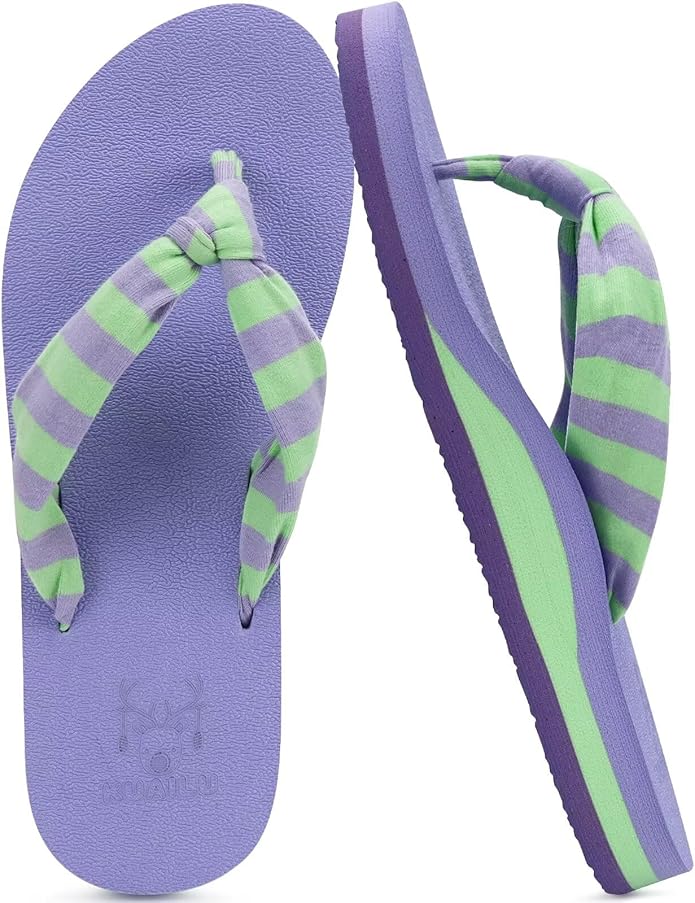 KuaiLu Womens Dressy Sandals Arch Support Yoga Mat Walking Cross Slides Ladies Slip on Orthotic Travel Outfits Slippers Cushion Comfortable