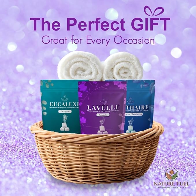 Eucalyptus Shower Steamers - 7 Pack Shower Tablets Aromatherapy for Sinus and Tension Support - Gifts for Women & Men - Eucalyptus for Shower, Shower Accessories & at Home Spa Essentials