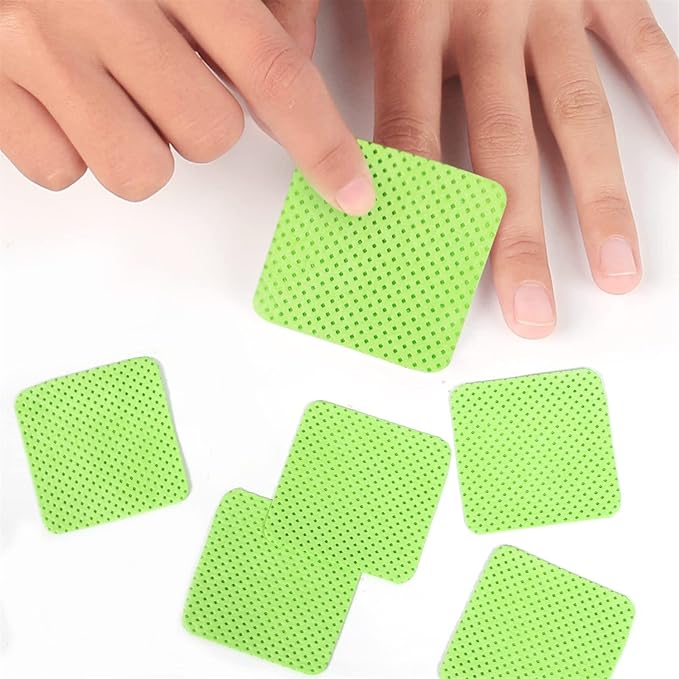 Gel Nail Polish Remover Compatible with Machine Disposable Nail Wipes Nail Polish Remover Cotton Lint Frees Cotton Pads for Gel Nails Finger/Toe Nail Care Care Kit (A, One Size)