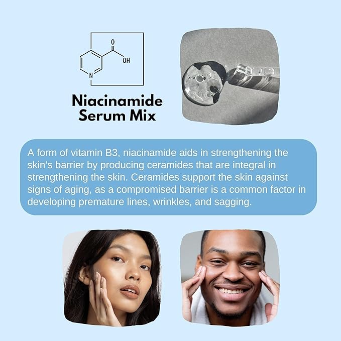 Cryotherapy Ice Massager Infused with Niacinamide - Cryo ICY Pops Face Massage Ice Roller | Cryotherapy Cooling Facial Ice Massager - for Face & Eyes